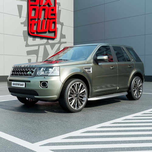 Бічні пороги підніжки Land Rover Freelander II