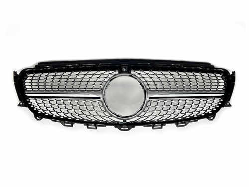 Решітка радіатора Diamond Silver Mercedes E-Class W213 2016-2020