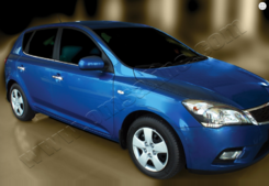 Молдінги вікна нижні Kia Ceed Hb 2007-2011 (нержавіюча сталь)