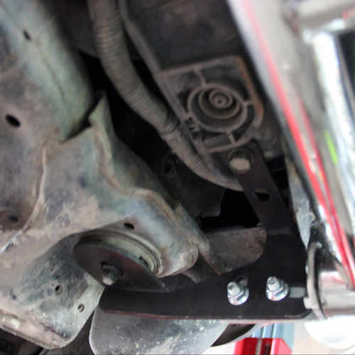 Кенгурятник WT003 (нерж.) для Hyundai Santa Fe 2 2006-2012.