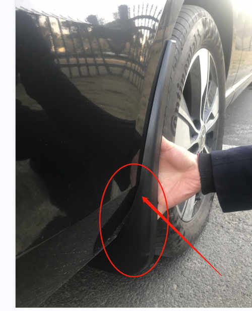 Бризковики до Mercedes V-class, Vito AMG обвес 2014-2023, к-кт (4шт.)