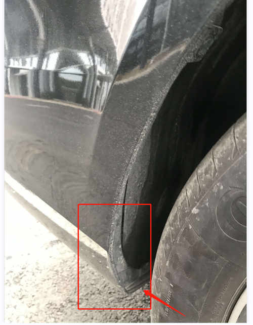 Бризковики до Mercedes V-class, Vito AMG обвес 2014-2023, к-кт (4шт.)