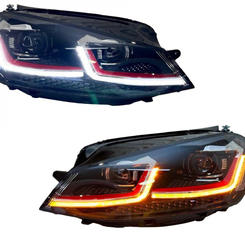 FULL LED фари Volkswagen Golf 7 2012-2016 у стилі GTI рестайлінг 7.5