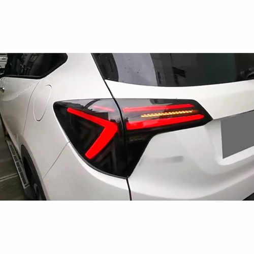 Задні світлодіодні ліхтарі  для Honda HR-V 2015+ (чорні)