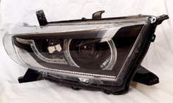 Передня оптика LED для Toyota Highlander XU40 2012-2015 стиль Range Rover Evogue