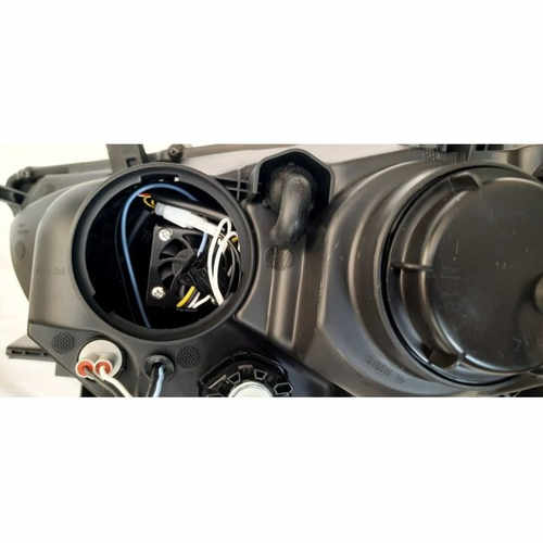 Передня оптика LED для Toyota Highlander XU40 2012-2015 стиль Range Rover Evogue
