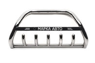 Кенгурятник WT004 (нерж.) для Fiat Doblo II 2010-2022