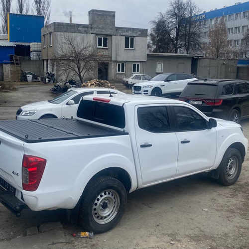 Алюмінієва кришка двосекційна (чорна) на кузов для Toyota Tacoma