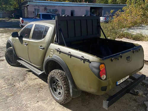 Алюмінієва кришка двосекційна (чорна) на кузов для Ford F250