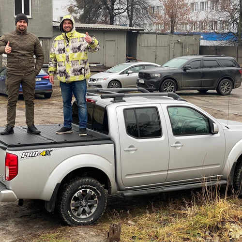 Алюмінієва кришка двосекційна (чорна) на кузов для JAC T8 2018-