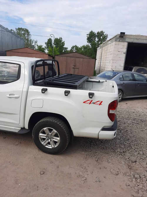 Алюмінієва кришка двосекційна (чорна) на кузов для JAC T8 2018-