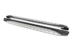 Бокові пороги Shining V1 (2 шт., Алюміній) для Mazda CX-7 2006-2012рр