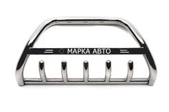 Кенгурятник WT004 (нерж) для Toyota Land Cruiser Prado 120