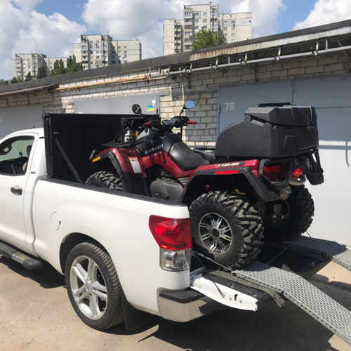 Алюмінієва кришка трьохсекційна (чорна) на кузов для Nissan Titan
