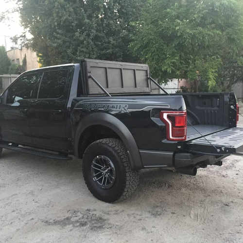 Алюмінієва кришка трьохсекційна (чорна) на кузов для Nissan Titan