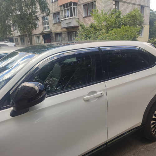 Вітровики Honda e:NP1/e:NS1 2021+, з хром окантовкою 4шт.