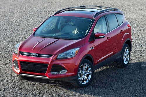 Рейлінги на кришу для Ford Kuga/Escape 2013-2019 чорні