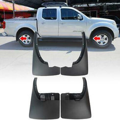 Бризковики Nissan Navara 2005-2015, комплект 4шт.