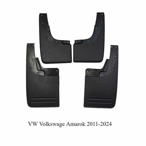 Бризковики Volkswagen Amarok з розширювачами на арках, к-кт 4шт.