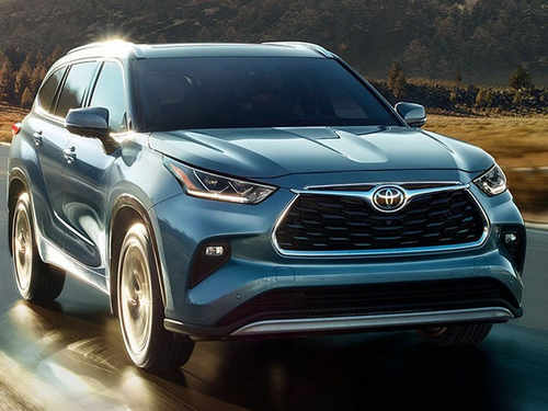 Рейлінги на дах Toyota Highlander 2020+