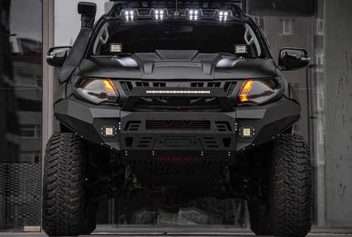 Передній силовий бампер Dakar для Mitsubishi L200 2015-2019