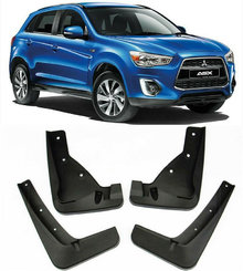 Бризковики до Outlander Sport 2010-2016 без арок, (4шт.)