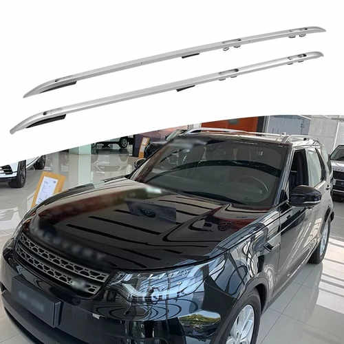 Рейлінги на кришу Land Rover Discovery V 2017+ Сірі