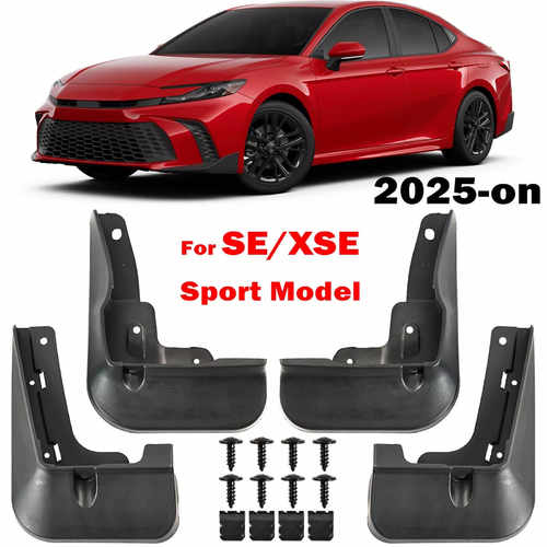 Бризковики Toyota Camry V80 Sport USA 2024+ SE/XSE, (4шт.)