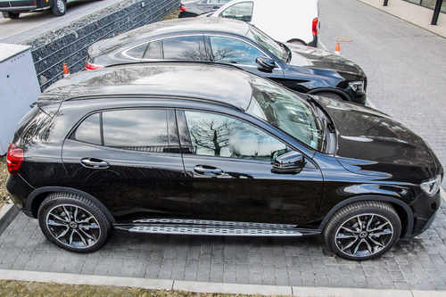 Бічні пороги підніжки Mercedes-Benz GLA (X156) 2014-2019 OEM