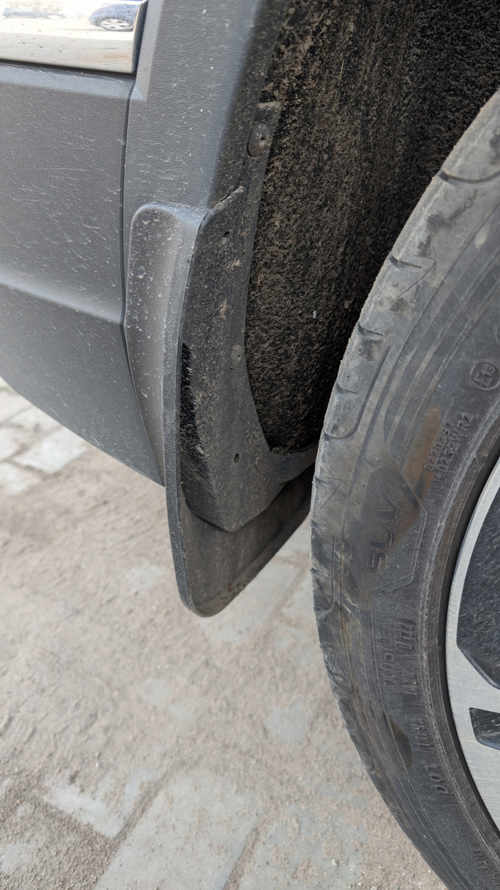 Бризковики Seat Tarraco 2018+, (4шт.)