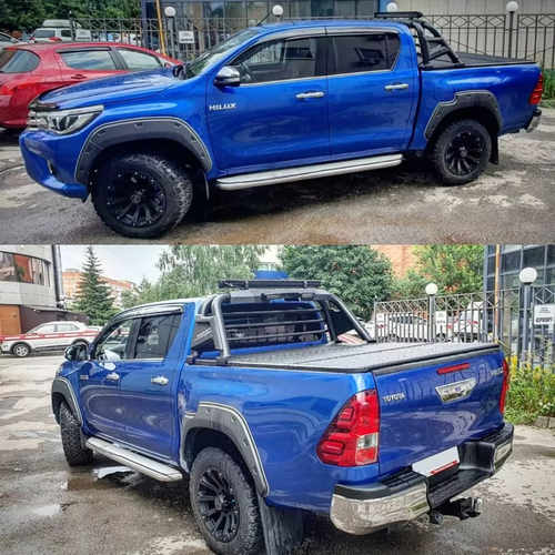 Кришка на кузов Toyota Hilux 2005-2015 (трисекційна, алюмінієва)