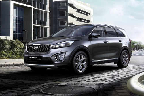 Бризковики Kia Sorento 2015-2017, (4шт.)