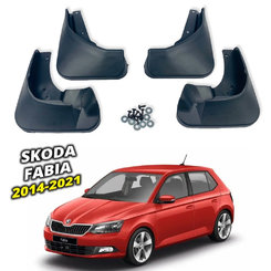 Бризковики Skoda Fabia 2014-2021 хетчбек, (4шт.)