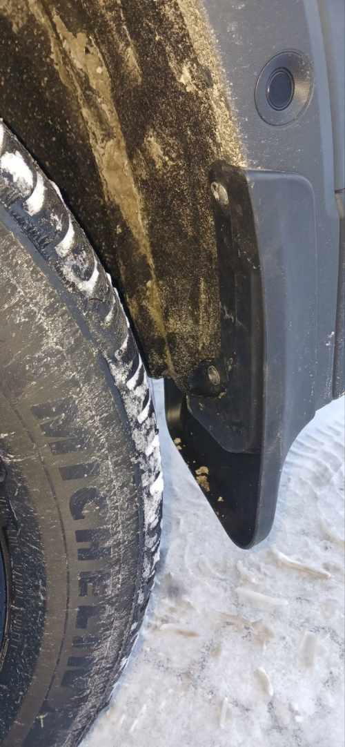 Брызговики Volkswagen Tiguan Европа 2024+, к-кт (4шт.)