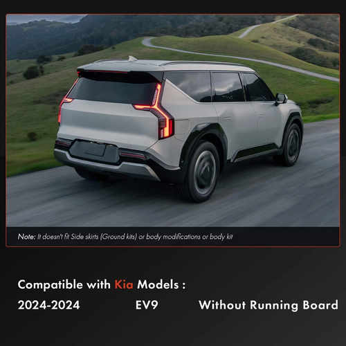 Бризковики Kia EV9 2023+, к-кт 4шт.
