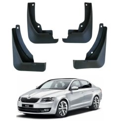 Брызговики Skoda Octavia A7 2013-2017, (4шт.) Benke