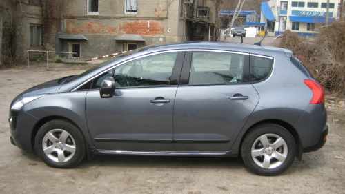 Бризковики Peugeot 3008 2008-2013, (4шт.) Benke