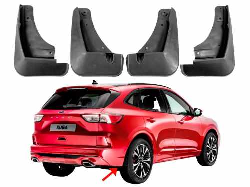 Брызговики Ford Kuga 2020+, ST-Line (4шт.) Benke