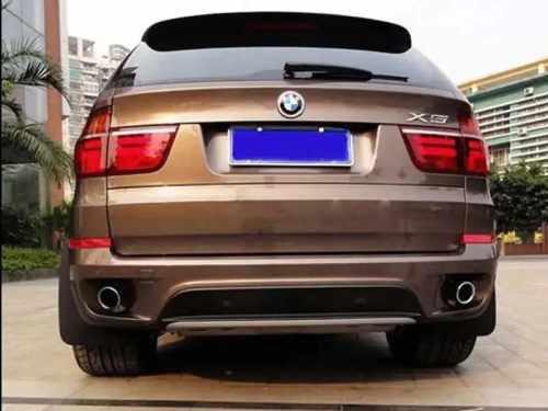 Бризковики BMW X5 E70, F-15 2007-2018  авто з порогами, (4шт.) Benke