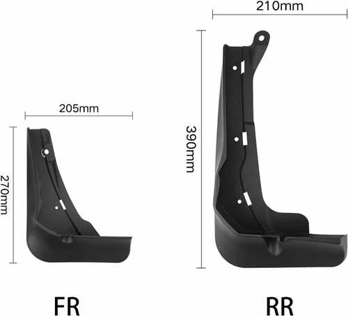 Бризковики BYD Sea Lion 05 DM-I 2025+, к-кт (4шт.)