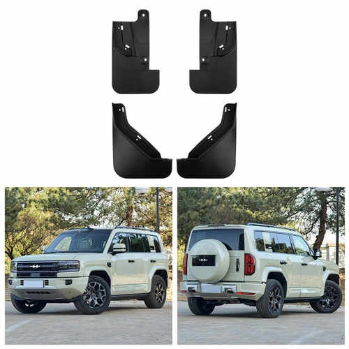 Бризковики BYD Leopard 5 2025+ електро підніжки, к-кт (4шт.)