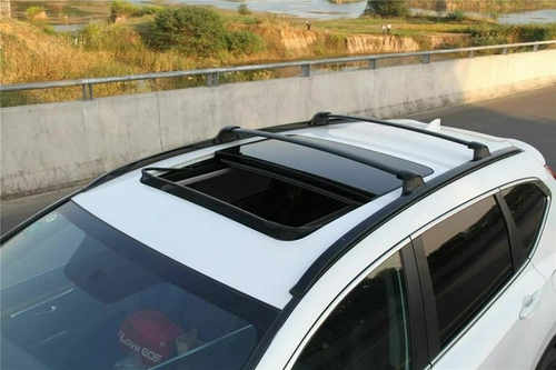 Поперечки на рейлінги Honda CR-V 5 2017-2022 Чорні