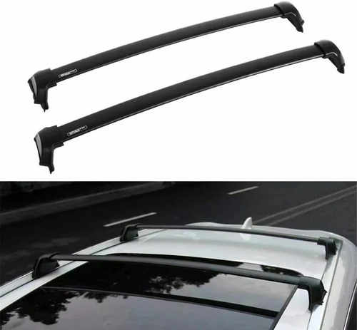 Поперечки на рейлінги Honda CR-V 5 2017-2022 Чорні