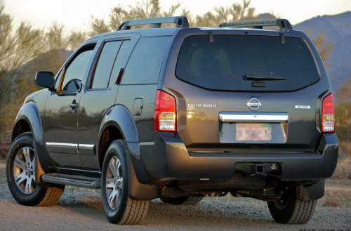 Бризковики Nissan Pathfinder 2005-2012, к-кт 4шт.