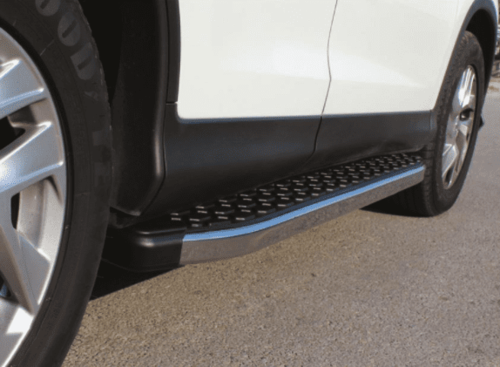 Алюмінієві Пороги Omsa Line BlackLine для Mercedes X-Class