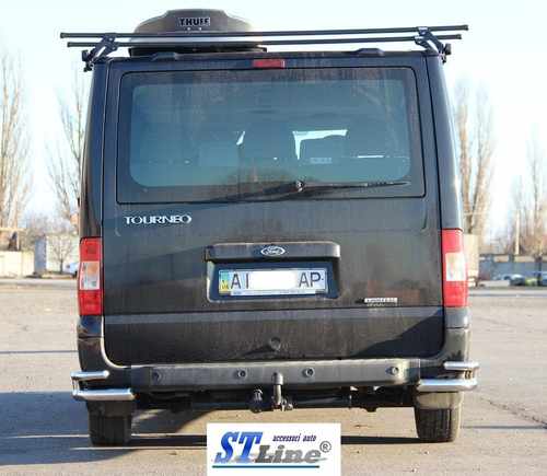 Задня захист куточки подвійні для Ford Transit 2006-2015
