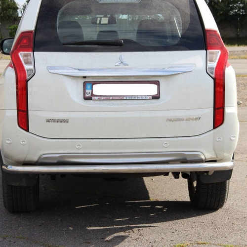 Захист заднього бампера для Mitsubishi Pajero Sport 2016+