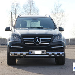 Защита переднего бампера для Mercedes GL X164 06-09