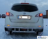 Захист заднього бампера подвійна для Nissan Murano 09-