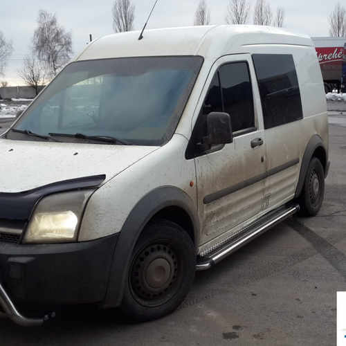 Кенгурятник з написом і грилем D51 для Ford Connect 2006+ (WT004)